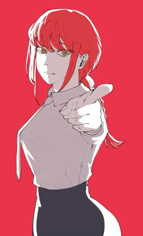 Simple bakcground, simple coloring, clean lineart, half body